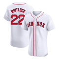 CAdoa B.Red Sox #22 Garrett Whitlock Player White Limited Elite Home Game Stitched Jerseys