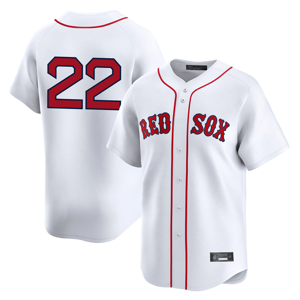 CAdoa B.Red Sox #22 Garrett Whitlock Player White Limited Home Game Stitched Jerseys