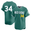 CAdoa B.Red Sox #34 David Ortiz Player Green City Connect Limited Home Game Stitched Jerseys