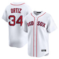 CAdoa B.Red Sox #34 David Ortiz Player White Limited Home Game Stitched Jerseys