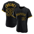 CAdoa B.Red Sox #35 Garrett Crochet Player Black Snake Skin City Limited Elite Home Stitched Jerseys