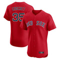 CAdoa B.Red Sox #35 Garrett Crochet Player Red Limited Elite Home Game Stitched Jerseys
