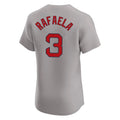 CAdoa B.Red Sox #3 Ceddanne Rafaela Player Gray Road Limited Elite Home Game Stitched Jerseys