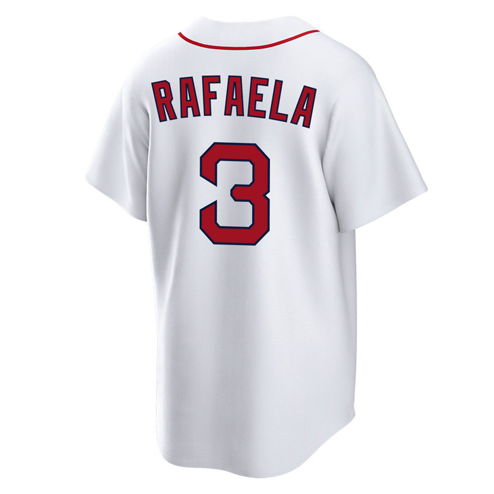 CAdoa B.Red Sox #3 Ceddanne Rafaela Player White Home Game Stitched Jerseys