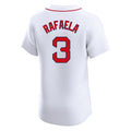 CAdoa B.Red Sox #3 Ceddanne Rafaela Player White Limited Elite Home Game Stitched Jerseys