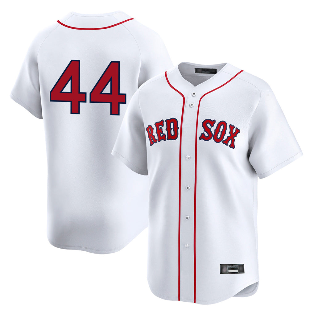 CAdoa B.Red Sox #44 Aroldis Chapman Player White Limited Home Game Stitched Jerseys