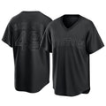 CAdoa B.Red Sox #49 Tim Wakefield Player Black T-shirt Home Game Stitched Jerseys