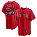 CAdoa B.Red Sox #52 Wilyer Abreu Player Red Home Game Stitched Jerseys