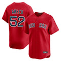 CAdoa B.Red Sox #52 Wilyer Abreu Player Red Limited Home Game Stitched Jerseys