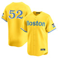 CAdoa B.Red Sox #52 Wilyer Abreu Player Yellow Limited Home Game Stitched Jerseys