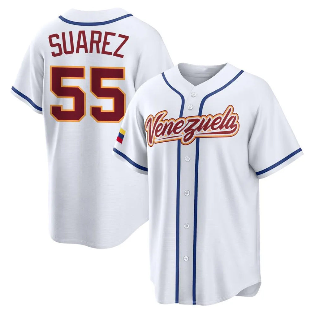 CAdoa B.Red Sox #55 Ranger Su¡§¡érez Player White 2026 World Classic Limited Home Game Stitched Jerseys