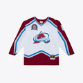 CAdoa C.Avalanche Joe Sakic Mitchell & Ness White 1995 Power Play Jerseys