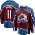 CAdoa C.Avalanche #11 Brock Nelson Burgundy Home Breakaway Jerseys
