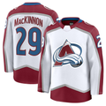 CAdoa C.Avalanche #29 Nathan MacKinnon White Away Premium Jerseys