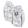 CAdoa C.Bears Arctic Camo Salute to Service Pullover Hoodies Limited Blank Player Stitched Jerseys