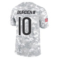 CAdoa C.Bears #10 Luther Burden III Player Arctic Camo Salute to Service Limited Stitched Jerseys