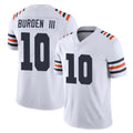 CAdoa C.Bears #10 Luther Burden III Player White Classic Vapor Limited Home Game Stitched Jerseys