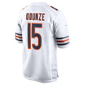 CAdoa C.Bears #15 Rome Odunze Player White Home Game Stitched Jerseys