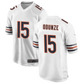 CAdoa C.Bears #15 Rome Odunze White Player Game Stitched Jerseys