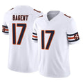 CAdoa C.Bears #17 Tyson Bagent Player White Vapor F.U.S.E. Limited Home Game Stitched Jerseys