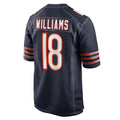 CAdoa C.Bears #18 Caleb Williams Player Navy Home Game Stitched Jerseys