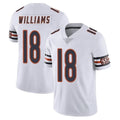 CAdoa C.Bears #18 Caleb Williams Player White Vapor Untouchable Limited Home Game Stitched Jerseys