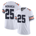CAdoa C.Bears #25 Kyle Monangai Player White Classic Vapor Limited Home Game Stitched Jerseys