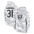 CAdoa C.Bears #31 Dillon Thieneman Player Arctic Camo Salute to Service Pullover Hoodies Limited Stitched Jerseys