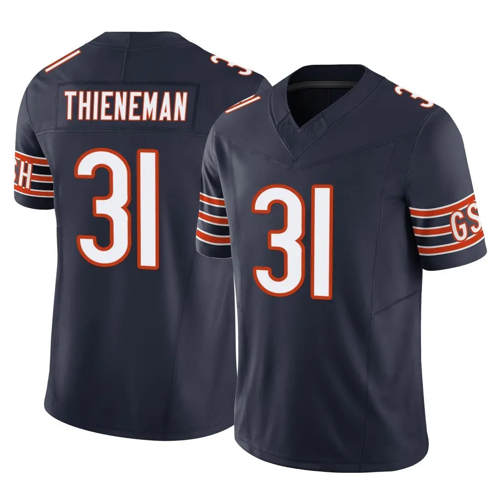 CAdoa C.Bears #31 Dillon Thieneman Player Navy Vapor F.U.S.E. Limited Home Game Stitched Jerseys