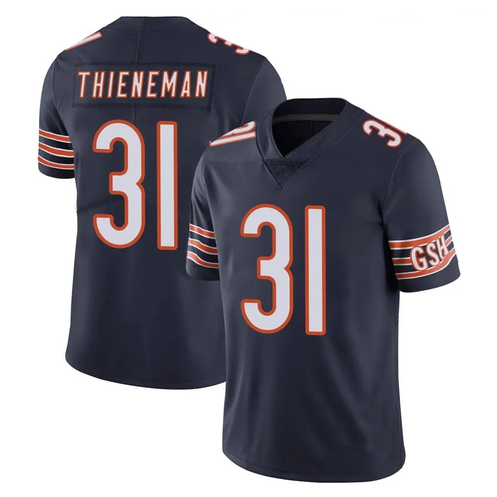 CAdoa C.Bears #31 Dillon Thieneman Player Navy Vapor Untouchable Limited Home Game Stitched Jerseys