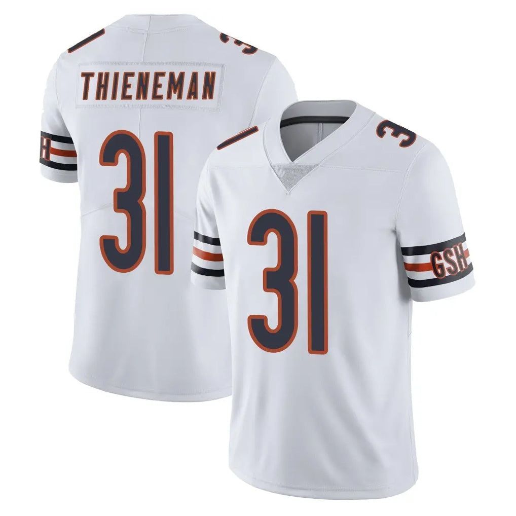 CAdoa C.Bears #31 Dillon Thieneman Player White Vapor Untouchable Limited Home Game Stitched Jerseys