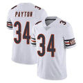 CAdoa C.Bears #34 Walter Payton Player White Vapor Untouchable Limited Home Game Stitched Jerseys