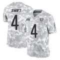 CAdoa C.Bears #4 D'Andre Swift Player Arctic Camo Salute to Service Limited Stitched Jerseys