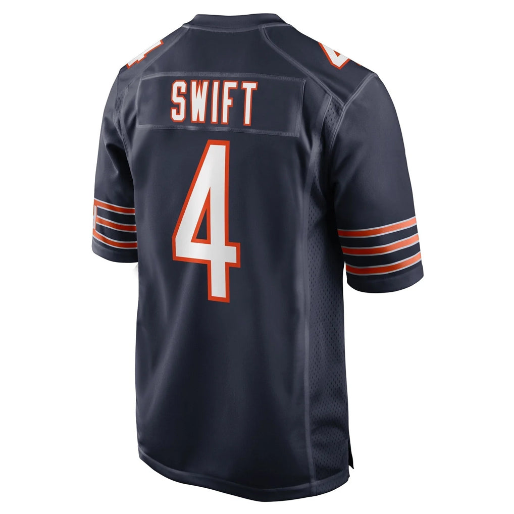 CAdoa C.Bears #4 D'Andre Swift Player Navy Home Game Stitched Jerseys