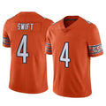 CAdoa C.Bears #4 D'Andre Swift Player Orange Alternate Vapor Limited Home Game Stitched Jerseys
