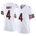 CAdoa C.Bears #4 D'Andre Swift Player White Vapor F.U.S.E. Limited Home Game Stitched Jerseys