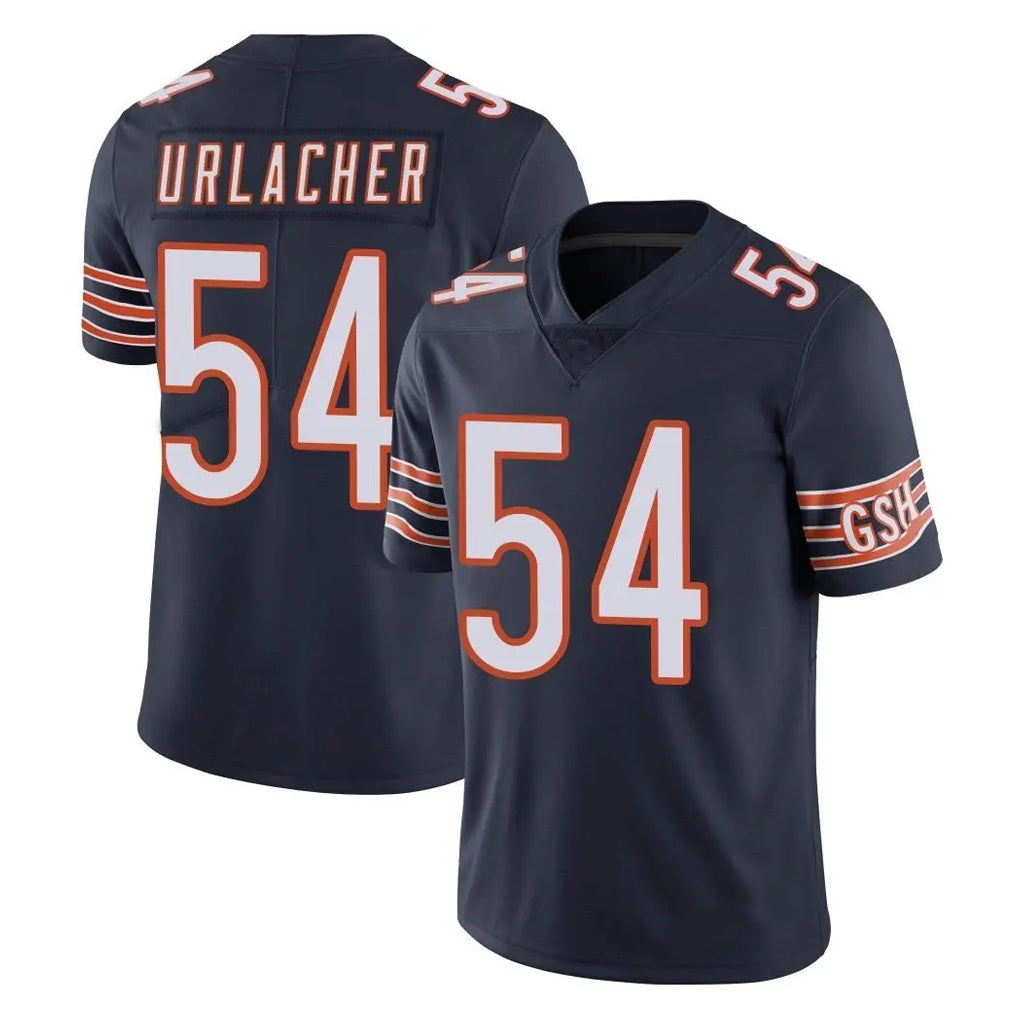 CAdoa C.Bears #54 Brian Urlacher Player Navy Vapor Untouchable Limited Home Game Stitched Jerseys