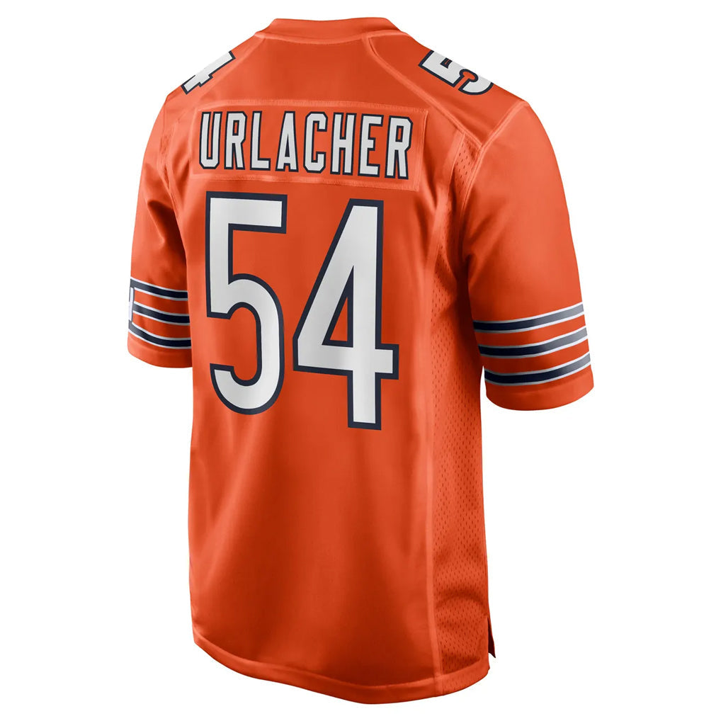 CAdoa C.Bears #54 Brian Urlacher Player Orange Home Game Stitched Jerseys