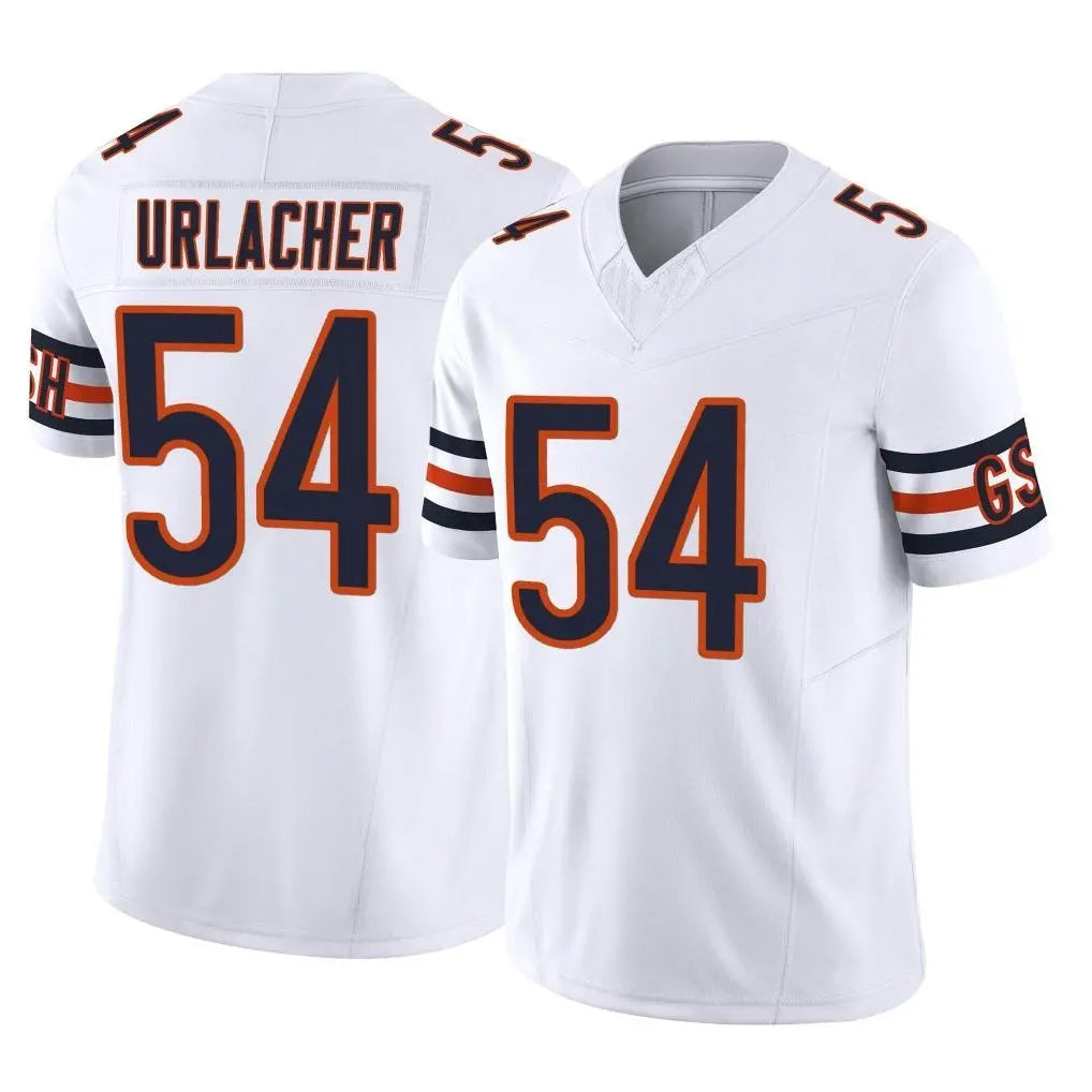 CAdoa C.Bears #54 Brian Urlacher Player White Vapor F.U.S.E. Limited Home Game Stitched Jerseys