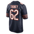CAdoa C.Bears #62 Joe Thuney Player Navy Home Game Stitched Jerseys