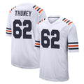 CAdoa C.Bears #62 Joe Thuney Player White Classic Home Game Stitched Jerseys