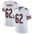 CAdoa C.Bears #62 Joe Thuney Player White Vapor Untouchable Limited Home Game Stitched Jerseys