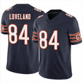 CAdoa C.Bears #84 Colston Loveland Player F.U.S.E. Limited Navy Game Stitched Jerseys