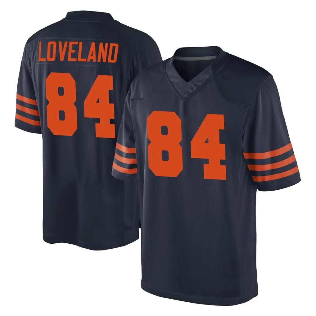 CAdoa C.Bears #84 Colston Loveland Player Navy Blue Alternate Game Stitched Jerseys