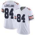 CAdoa C.Bears #84 Colston Loveland Player White Alternate Classic Vapor Limited Stitched Jerseys