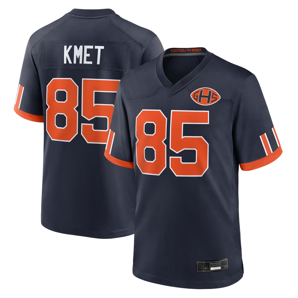 CAdoa C.Bears #85 Cole Kmet Navy  2026 Rivalries Collection Game Stitched Jerseys