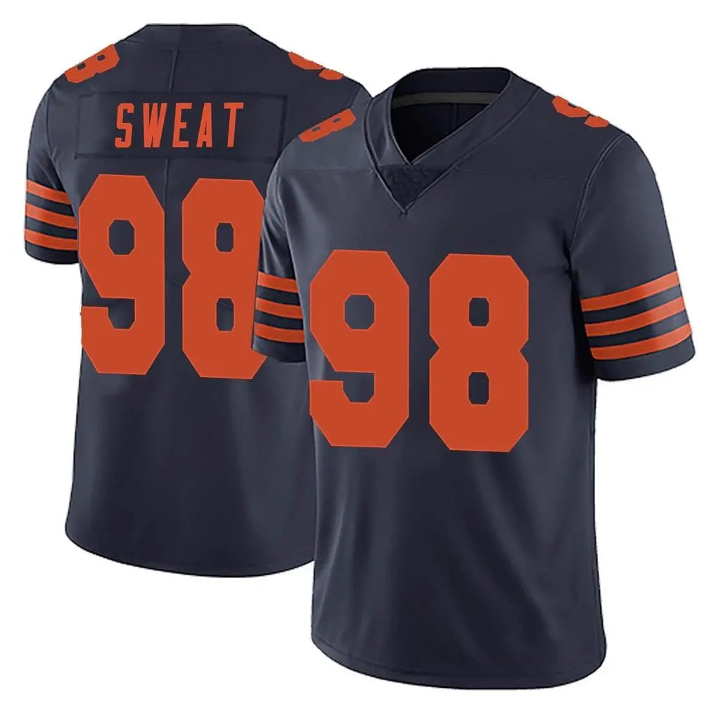 CAdoa C.Bears #98 Montez Sweat Player Navy Blue Alternate Vapor Untouchable Limited Stitched Jerseys