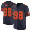 CAdoa C.Bears #98 Montez Sweat Player Navy Blue Alternate Vapor Untouchable Limited Stitched Jerseys