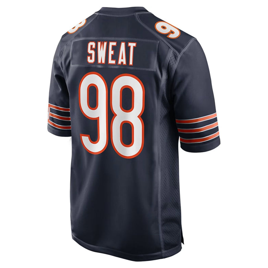 CAdoa C.Bears #98 Montez Sweat Player Navy Home Game Stitched Jerseys
