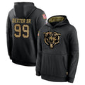 CAdoa C.Bears #99 Gervon Dexter Sr. Player Black Salute to Service Pullover Hoodies Limited Stitched Jerseys